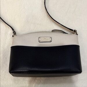 Kate Spade Two-Tone Black and Cream Crossbody Bag